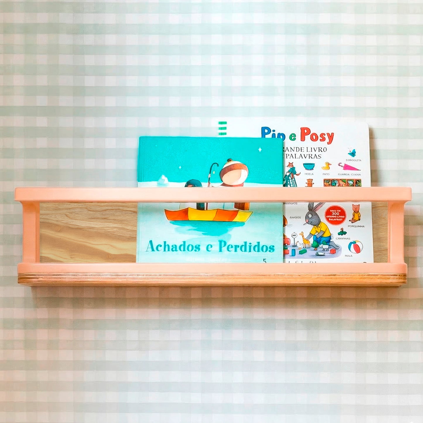 Porta Livros Anis | (Nature)