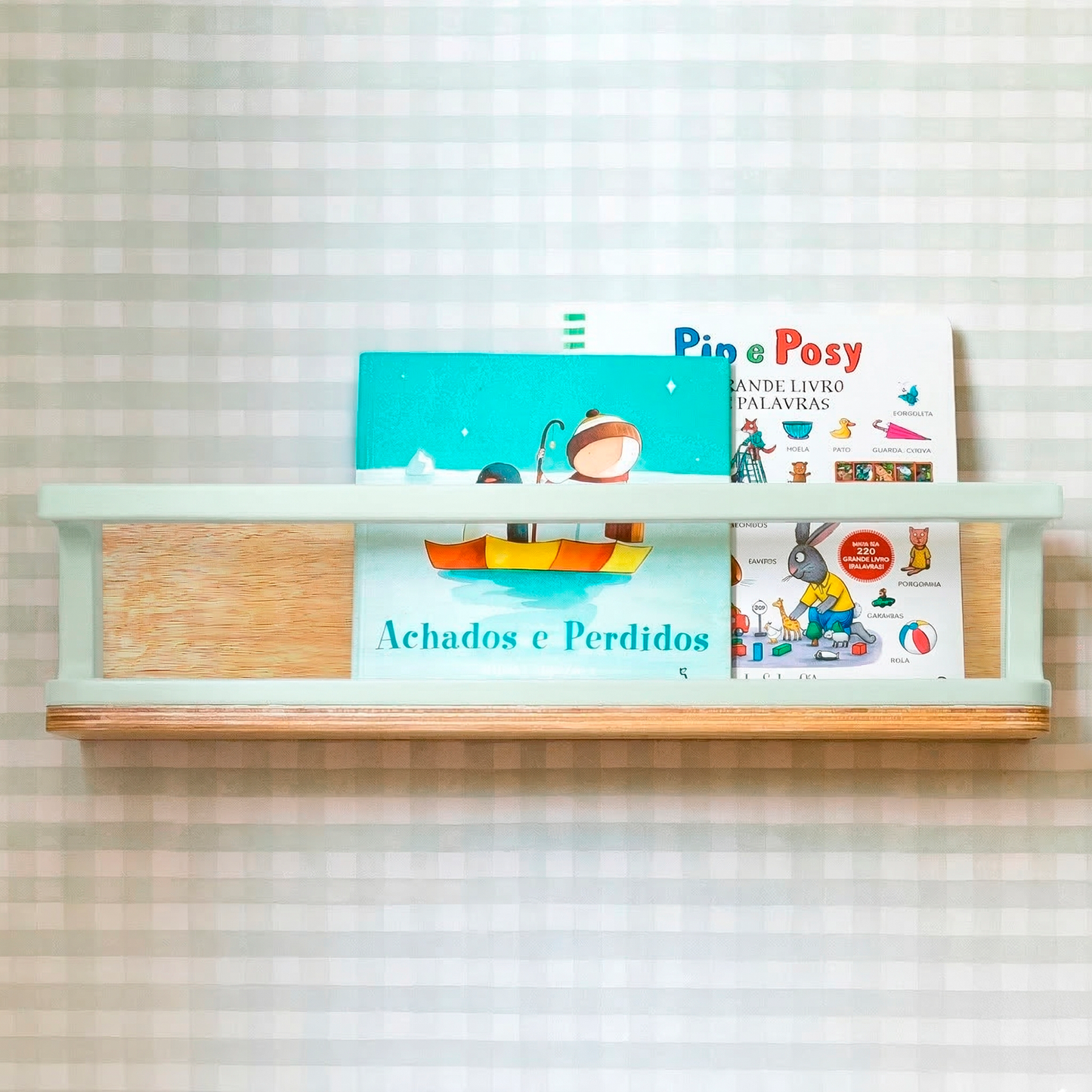 Porta Livros Anis | (Nature)